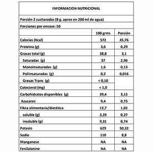 Bebida de Coco en Polvo 400g - Ketra