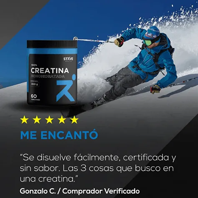 Creatina Monohidratada 300g - Strive Nutrition 5