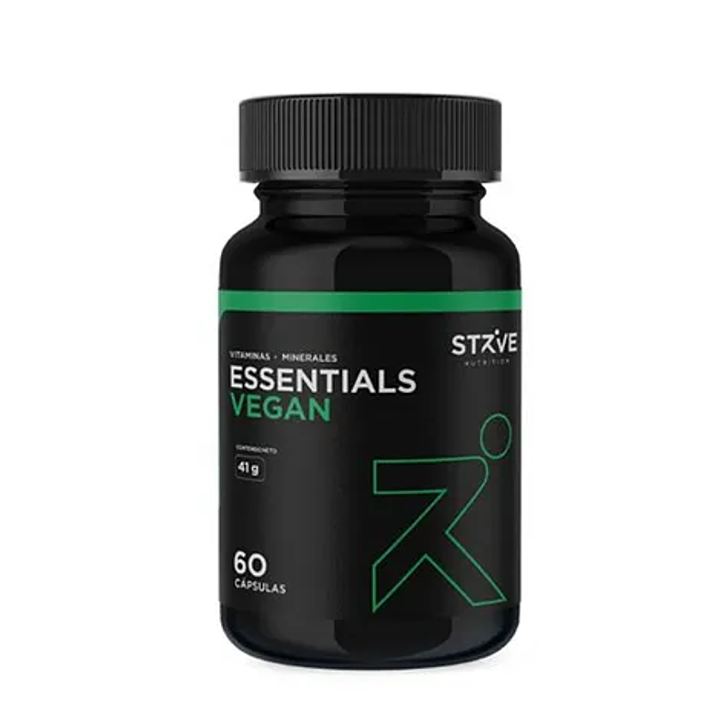 Vegan Essentials 60u - Strive Nutrition 1