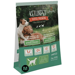 Alimento Vegano Perro Adulto Pellet M 3K - Ketunpet