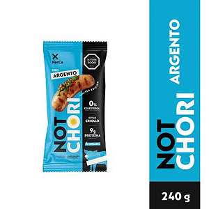 Not Chori Argento 240g 4u - Not Co