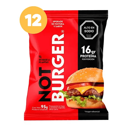 Not Burger 3.0 95g 12u - Not Co 1