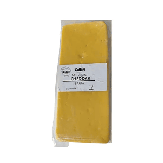 Queso Vegetal Cheddar 2k - Cabba Foods 1