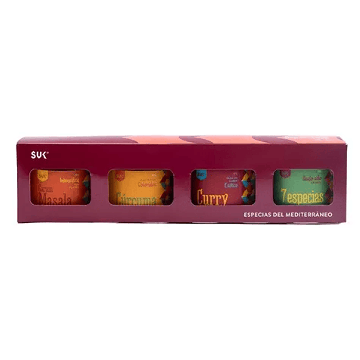Pack Regalo 4 Especias - Suk 1