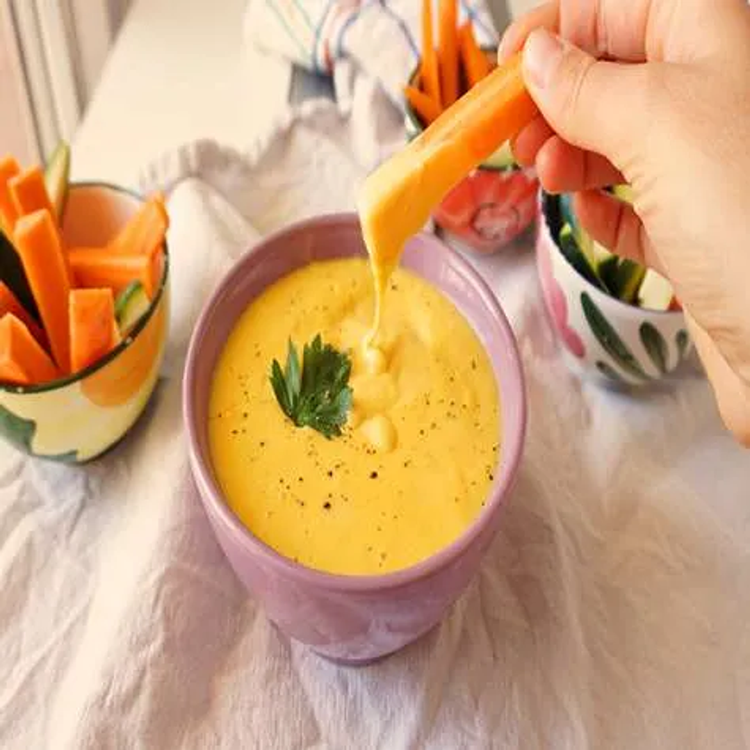 Salsa Cheddar Vegana 1k - Vegusta 2