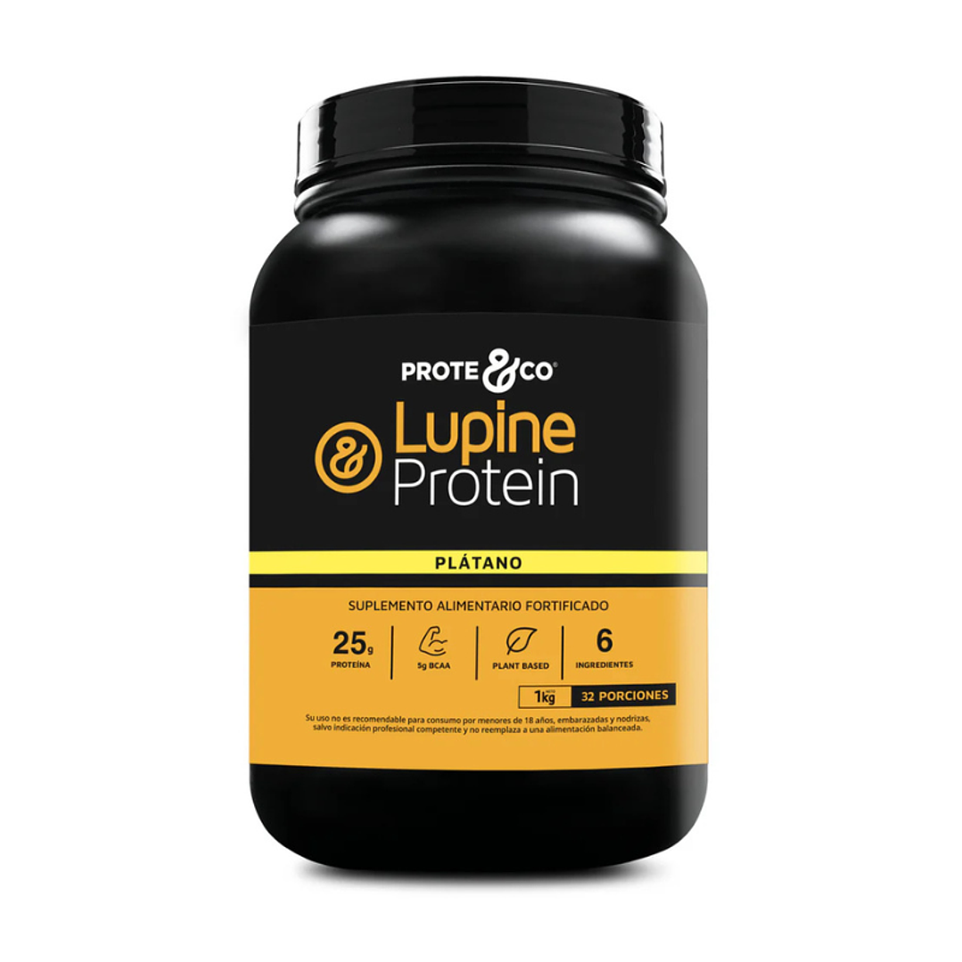 Lupine Protein Plátano 1k - Prote & Co 1