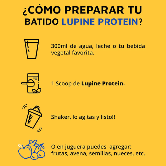 Lupine Protein Plátano 1k - Prote & Co 4