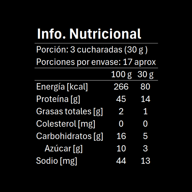 Proteína de Soya Pequeña 500g - Nutz 3