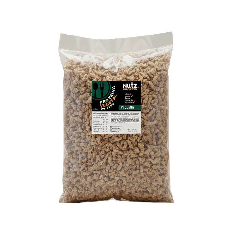 Proteína de Soya Pequeña 500g - Nutz 1