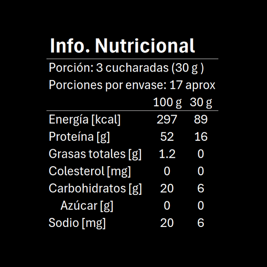 Proteína de Soya Grande 500g - Nutz 3