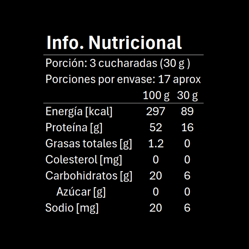 Proteína de Soya Grande 500g - Nutz 3