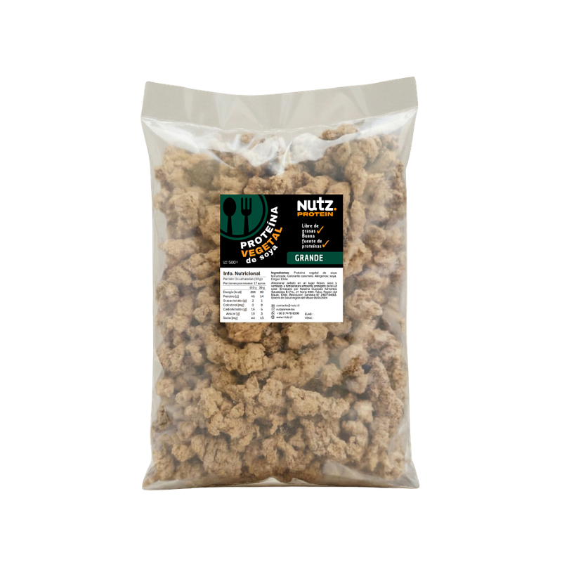 Proteína de Soya Grande 500g - Nutz 1