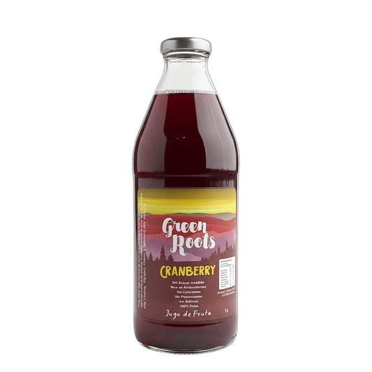 Jugo Natural de Cranberry 1L - Green Roots 1