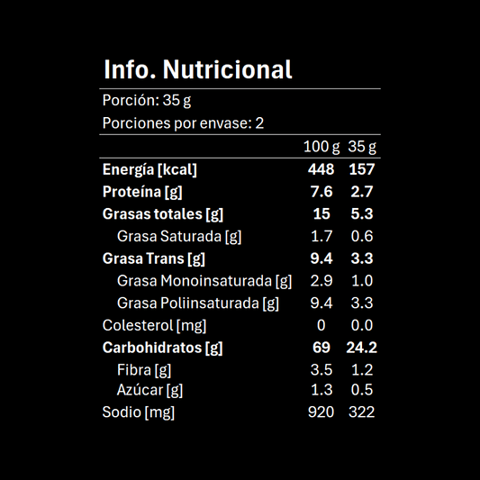 Maiz Español Salado 70g - Nutz  3