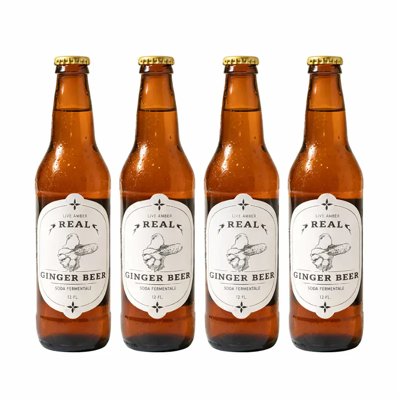 Pack Ginger Beer 4x330ml - Real 1