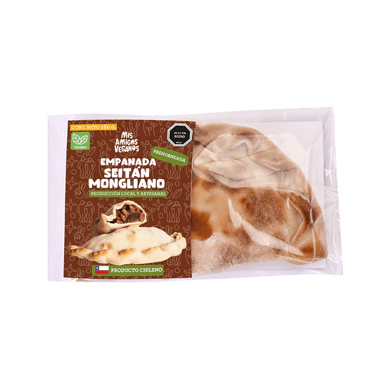 Empanada Seitán Mongoliano 160g - Amigos Veganos  1