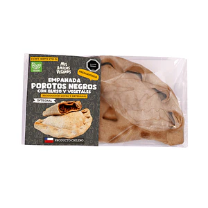 Empanada Queso Poroto Negro 160g - Amigos Veganos 