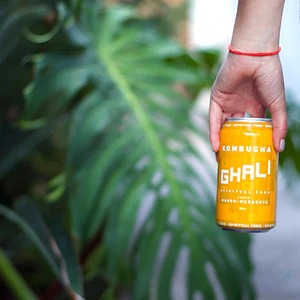 Kombucha Mango Maracuya Lata 350cc - Ghali
