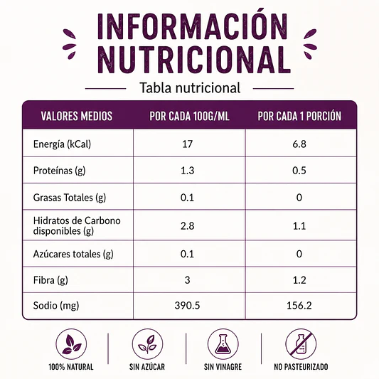 Chucrut Clásico Purpura 400g - La Fermentista  3