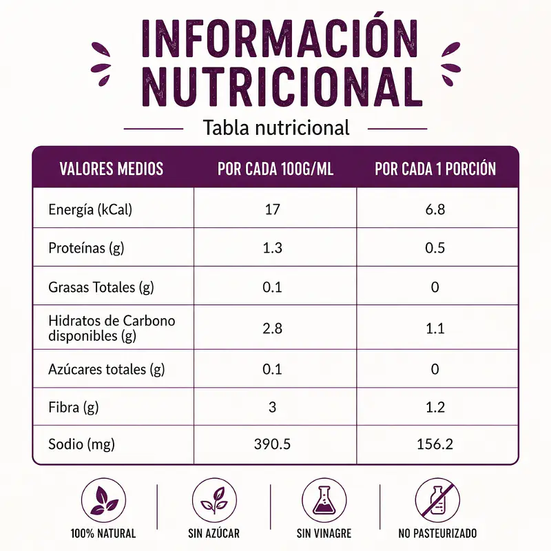 Chucrut Clásico Purpura 400g - La Fermentista  3