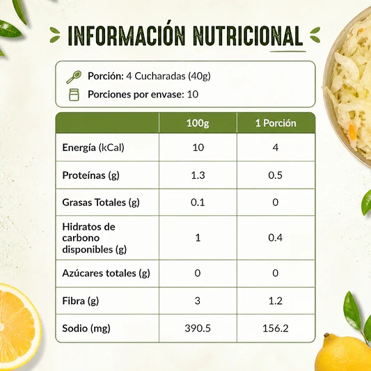 Chucrut Citrus Silvestre 400g - La Fermentista  3