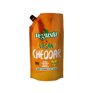 Salsa Cheddar Vegana 350g - Vegusta 
