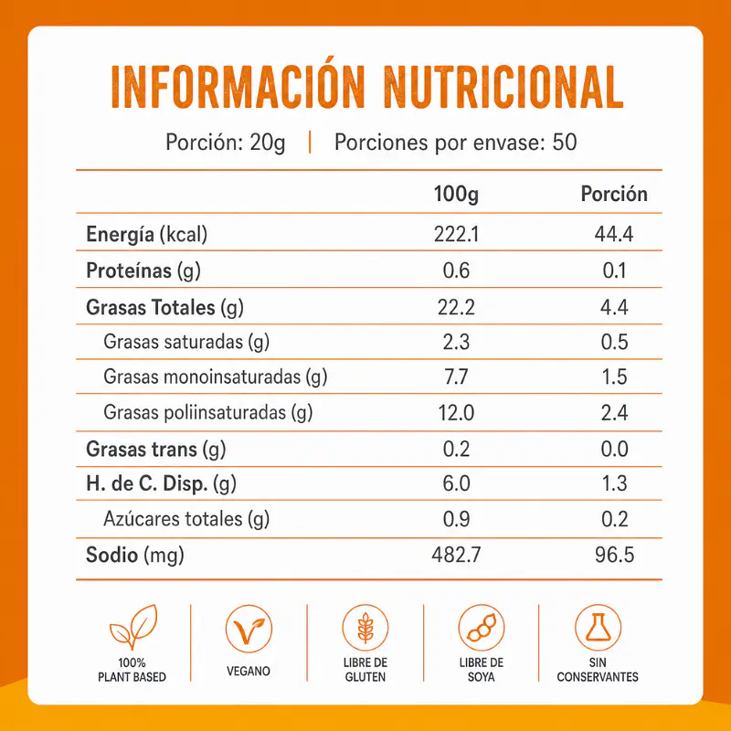 Salsa Cheddar Vegana 350g - Vegusta  3