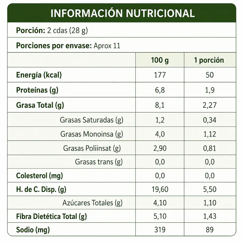 Hummus Pimientos 300g - Tivoni 3