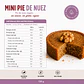 Pie Nuez Vegano 130g - Sabores Sin Culpa  - Miniatura 3