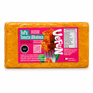 Tofu Tomate Albhaca 500g - Vefun