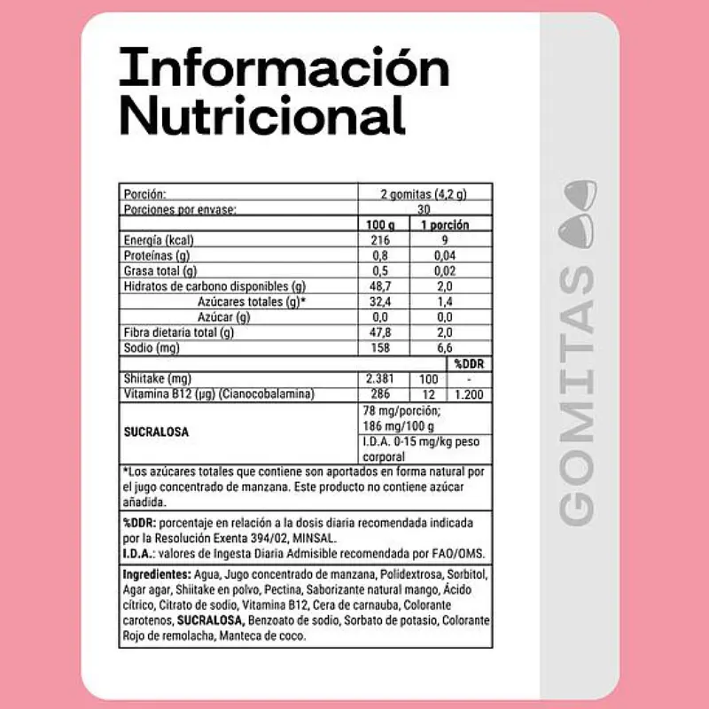 Shiitake 60u - NewPharma 4