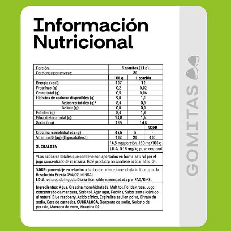 Creatina Gomitas 150u - NewPharma 4