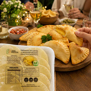 Empanada de Coctel con Queso Vegano 500g - Take Protein 