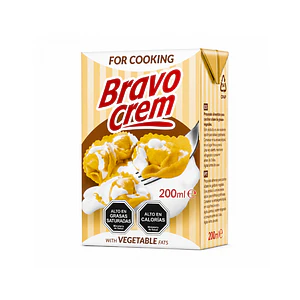 Crema Vegetal de Cocina 200ml - Bravo 