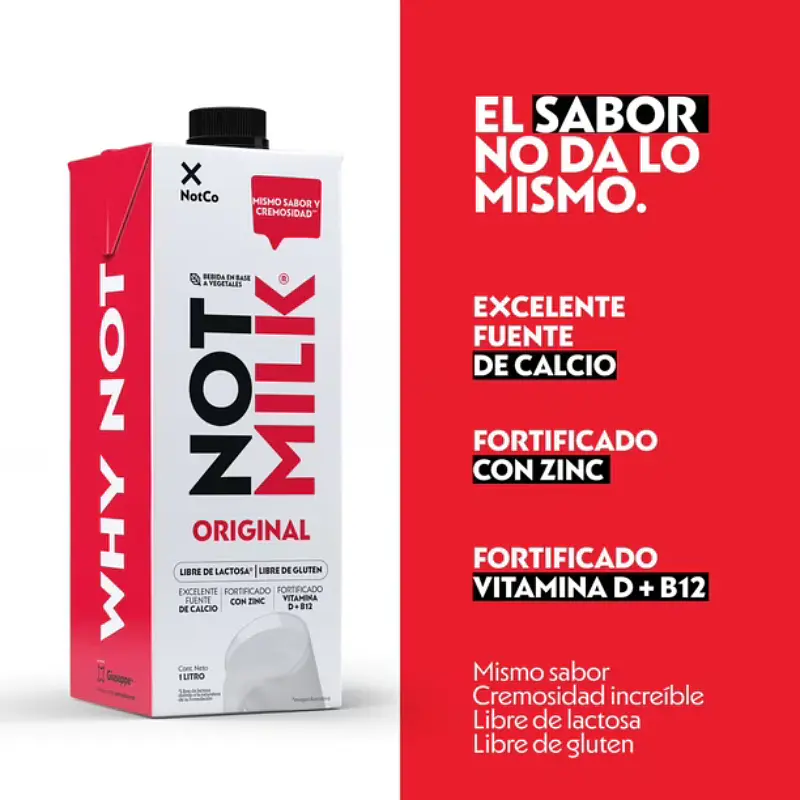 Not Milk Original 1L - NotCo 3