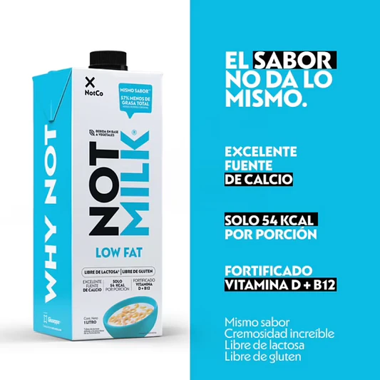 Not Milk Low Fat 1L - NotCo 3
