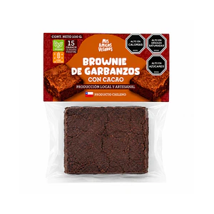 Brownie de garbanzos 115g - Amigos Veganos