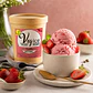 Helado Vegano Artesanal de Frutilla 800cc - Vegice  - Miniatura 2