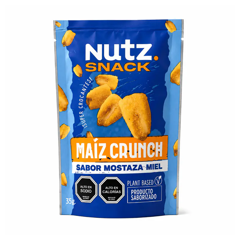 Maíz Crunch Mostaza y Miel 35g - Nutz 1