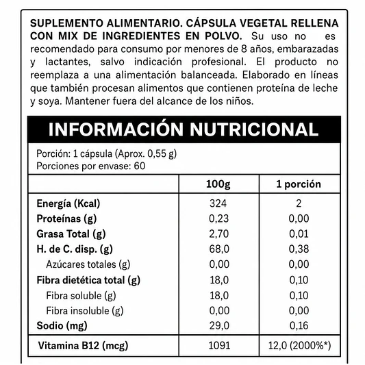Vitamina B12 60u - Strive Nutrition  5