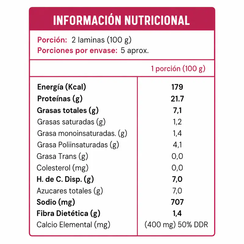 Tofu Merkén Ahumado 500g - Vefun  3