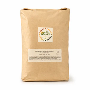 Proteína de Soya Texturizada Sin Gluten 900g - Vive Vegano 