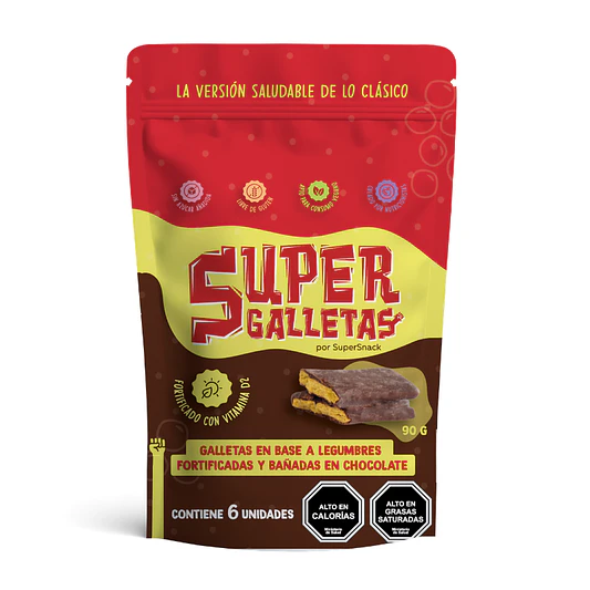 Super Galleta Doypack 90g - Super Snack  1