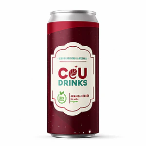 Bebida Gasificada Jamaica Cedrón 473ml - Ceu Drinks