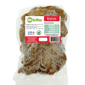 Seitán Bistec 500g - Mr. Seitán 