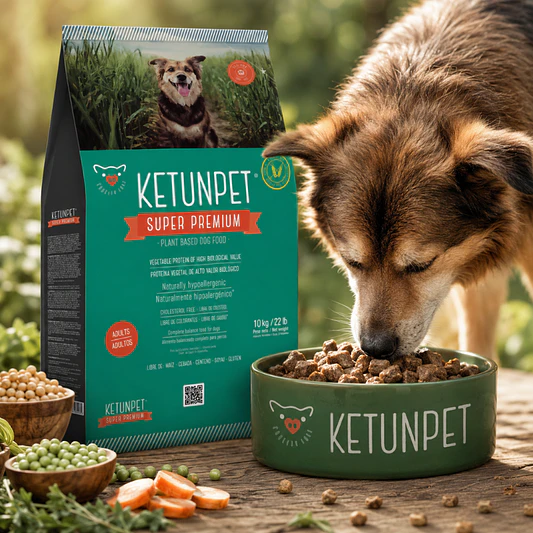 Alimento Vegano Perro Adulto Pellet M 10K  - Ketunpet  2