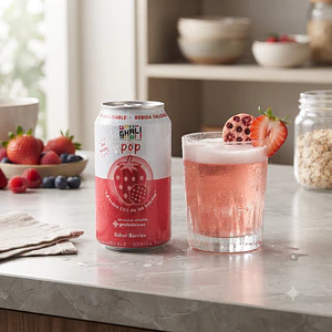 Bebida Pop Berries 350cc - Ghali 