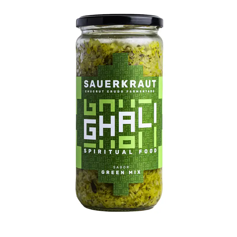 Sauerkraut Verde 620g - Ghali  1