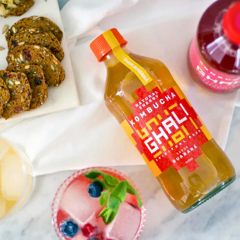 Kombucha Guaraná 500cc - Ghali 2