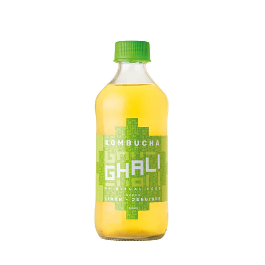 Kombucha Limón Jengibre 500cc - Ghali 1
